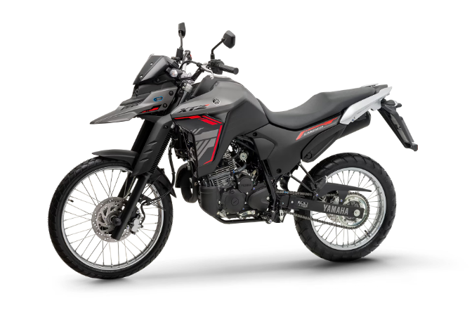 imagem da Lander 250 2025 na cor Titanium Grey 
